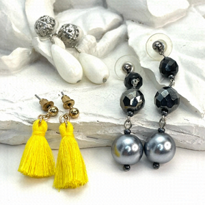 3 Dangle Pairs of Earrings Bundle